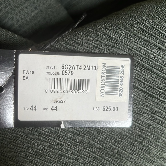 Emporio Armani ottoman Body-Con Sweater Dress - Picture 9 of 9